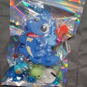 25 Pc Blue Dragon Pop It Fidget Toy Set